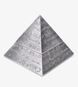 特色金字塔烟灰缸素材