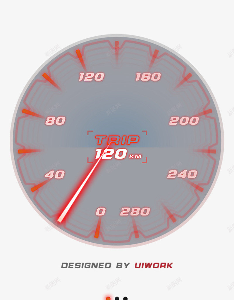 汽车速度表png免抠素材_新图网 https://ixintu.com 仪表盘 显示 汽车 汽车仪表盘 红色 速度
