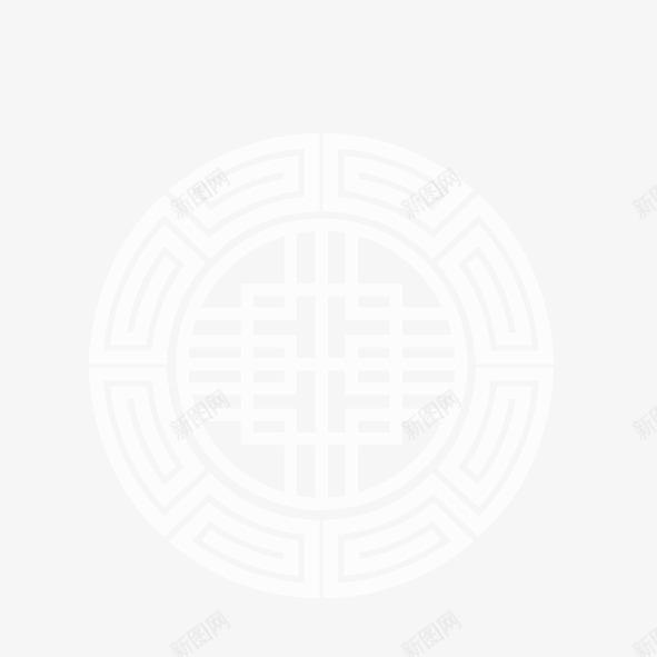 花纹png免抠素材_新图网 https://ixintu.com 白色花纹 素雅花纹 纯色花纹 花纹