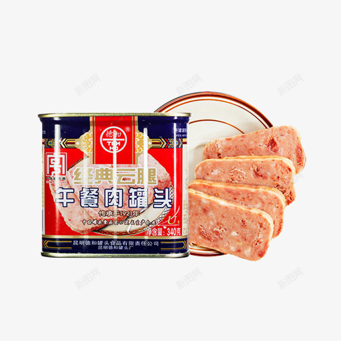 肉罐头png免抠素材_新图网 https://ixintu.com 特色 罐头 美味 美食 食物