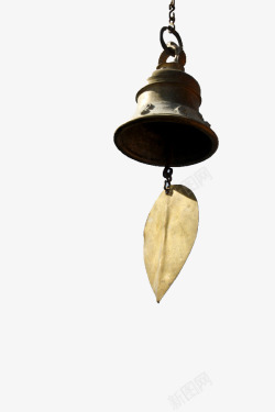 铜铃铃铛叶子素材