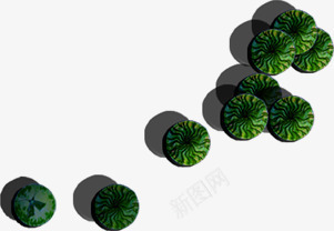 创意不规则草丛植物合成png免抠素材_新图网 https://ixintu.com 不规则 创意 合成 植物 草丛