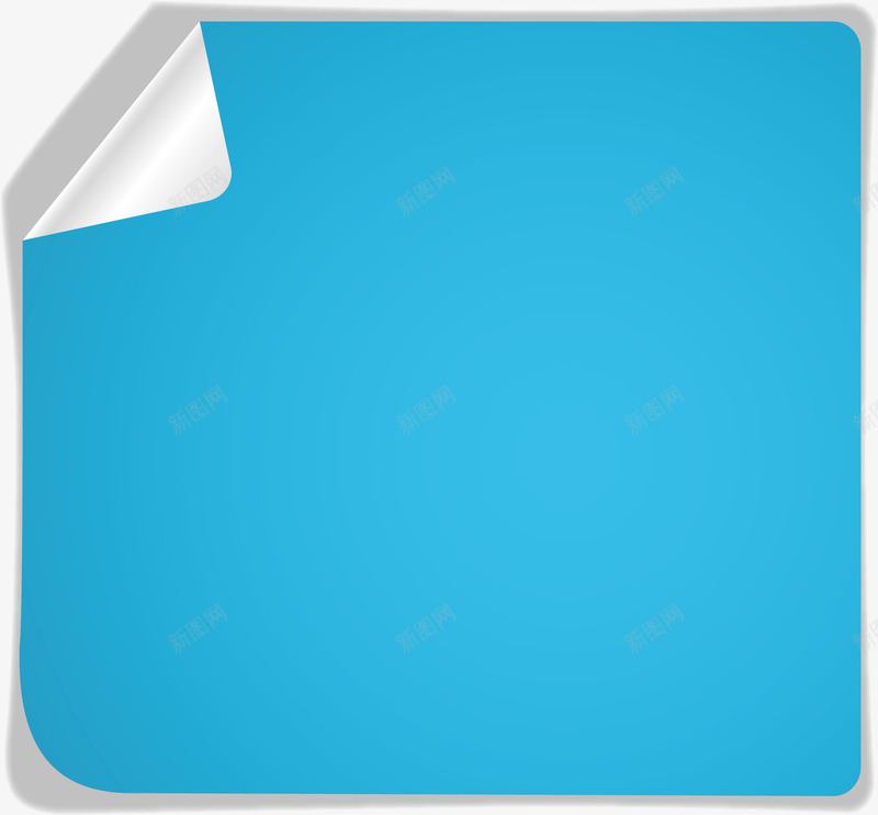 蓝色剪角png免抠素材_新图网 https://ixintu.com 创意卷角 剪角元素角 剪角素材 卡通卷角 卷角 卷角素材 矢量剪角 矢量卷角 边角