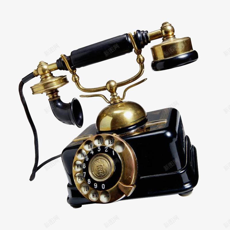 老式电话机png免抠素材_新图网 https://ixintu.com 复古电话 座机 旧电话 老式电话机