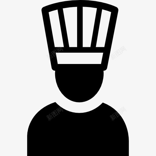 厨师的帽子图标png_新图网 https://ixintu.com 人 厨师 厨房包 帽子 男 锅