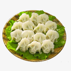 天然手工柳编饺子高清图片
