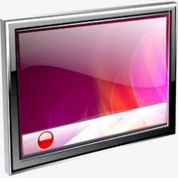 精美系统桌面立体PNG显示器立体系统桌面图标高清图片