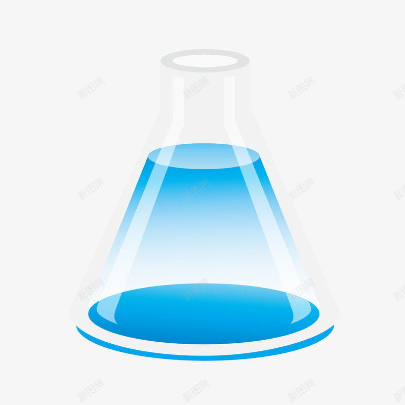 玻璃化学专用瓶png免抠素材_新图网 https://ixintu.com 专用 化学 化学专用瓶 玻璃