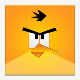 黄色的愤怒的鸟无框架Squarpng免抠素材_新图网 https://ixintu.com Angry Bird Frameless Yellow 愤怒的 无框架 鸟 黄色的