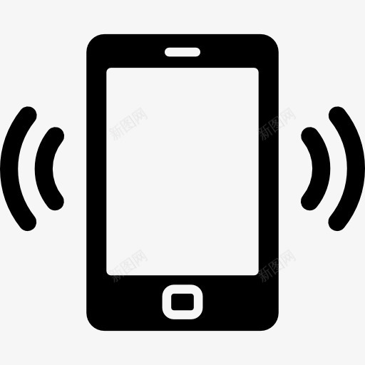手机铃声图标png_新图网 https://ixintu.com 戒指 手机 技术 电话