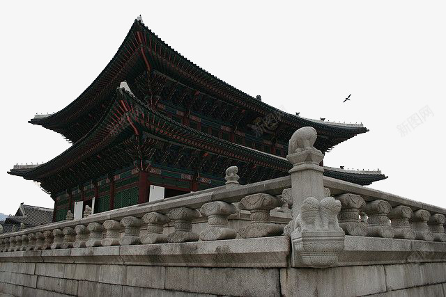 韩国首尔景福宫一png免抠素材_新图网 https://ixintu.com 各地名著 旅游景点 著名建筑