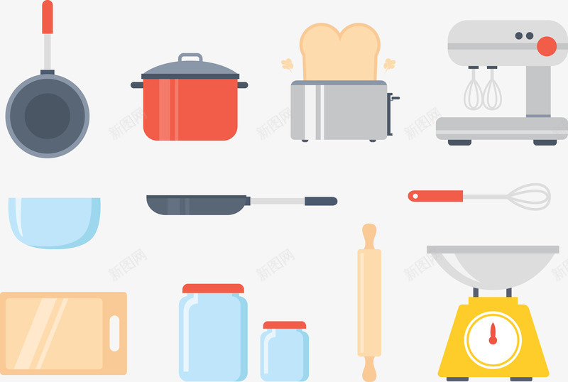 烹饪工具厨房用具png免抠素材_新图网 https://ixintu.com 厨房 厨房烹饪 工具 烹饪