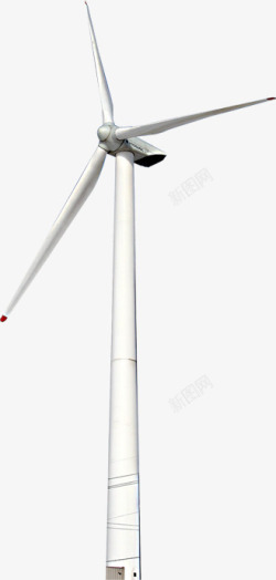白色的风车风力发电户外设施高清图片