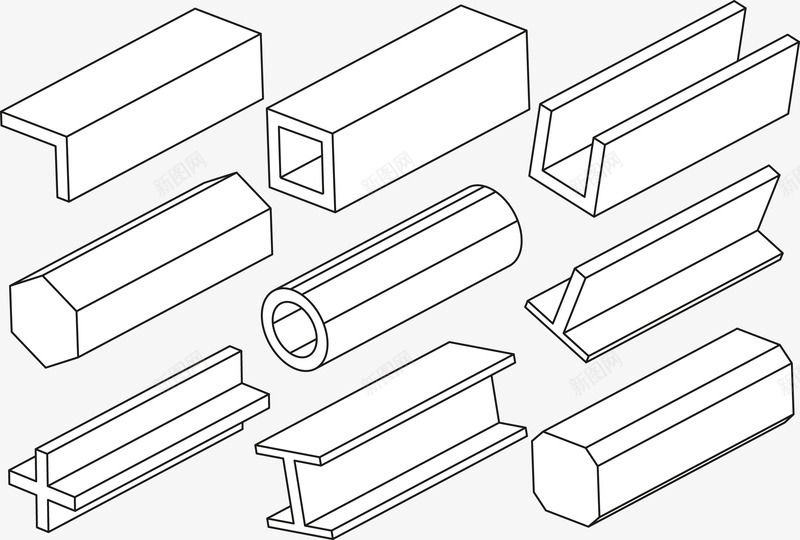 手绘建筑工具png免抠素材_新图网 https://ixintu.com 不规则 工程建筑 建筑工具 形状 手绘 特色