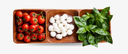 菜食食品蔬菜西红柿丸子高清图片