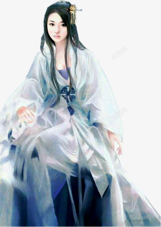 古代美女png免抠素材_新图网 https://ixintu.com 中国风 人物 古代 古代美女 古风 唯美 女神 美女