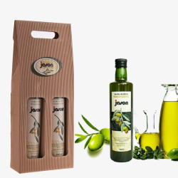 礼盒装橄榄油素材