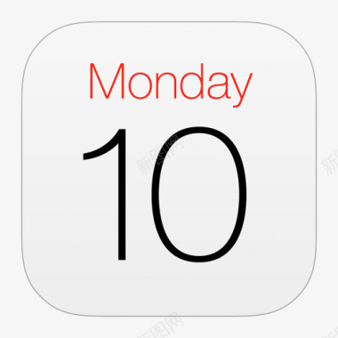 日历官方iOS7Icons图标图标
