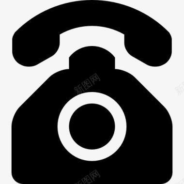 电话的老式标图标图标