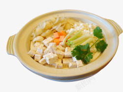 砂锅菜芡实香芋煲高清图片