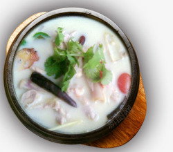 石锅汤韩国料理高清图片