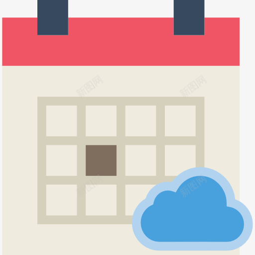 图标png_新图网 https://ixintu.com 事件的组织 日历 日历界面 日期 时间