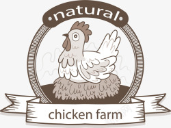 鸡饲料纯天然养鸡场高清图片