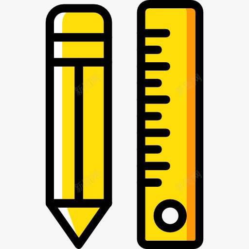 图图标png_新图网 https://ixintu.com 图纸 家电维修 尺子 改进 施工 施工工具 铅笔