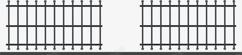 创意黑色栅栏png免抠素材_新图网 https://ixintu.com 创意栅栏 小清新 黑色方格 黑色栅栏 黑色线条 黑色铁门