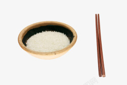 饭碗米饭素材