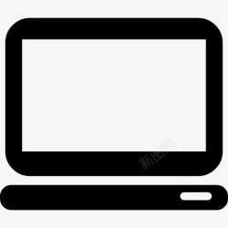 空屏幕带空屏的笔记本电脑图标高清图片
