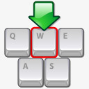 o2o名片图标01桌面键盘偏好快捷键人类的O2图标高清图片