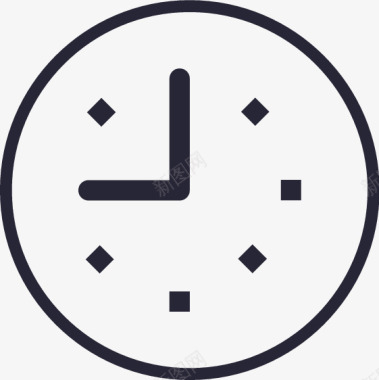 闹钟icon矢量图图标图标