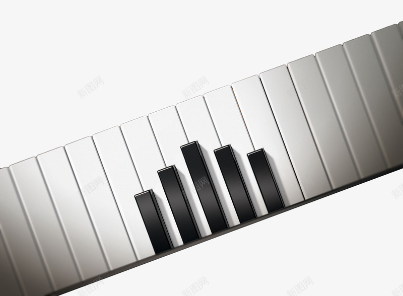 手绘黑白琴键png免抠素材_新图网 https://ixintu.com 乐器 琴键 钢琴 音乐 黑白手绘 黑白钢琴键 黑色图表柱