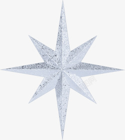 八角星透明桌面壁纸素材