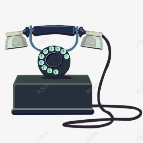 复古电话机png免抠素材_新图网 https://ixintu.com 七八十年代电话机 免抠PNG电话机 古代电话 复古电话 通讯工具