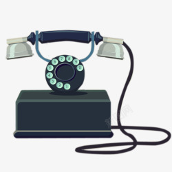 古代工具复古电话机高清图片