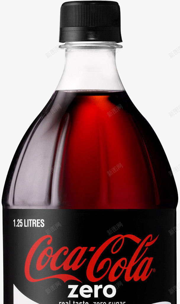 红色卡通可乐瓶子装饰png免抠素材_新图网 https://ixintu.com 一大瓶可乐 免抠图 可乐瓶子 抠图 插画 装饰画