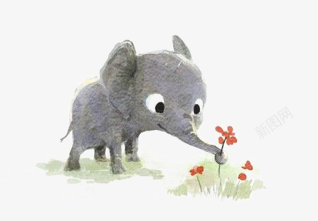 小象png免抠素材_新图网 https://ixintu.com 创意小象 动物 卡通小象 大象 手绘小象