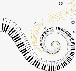 琴键装饰设计钢琴按键高清图片