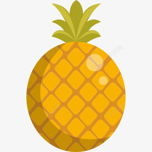 菠萝图标png_新图网 https://ixintu.com 健康食品 天然食品 有机食品和餐厅 果 水果 菠萝 食品