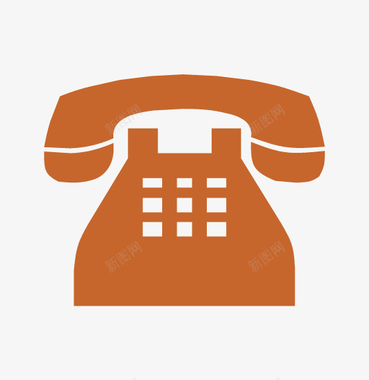 电话png免抠素材_新图网 https://ixintu.com 卡通电话 电话 电话剪影