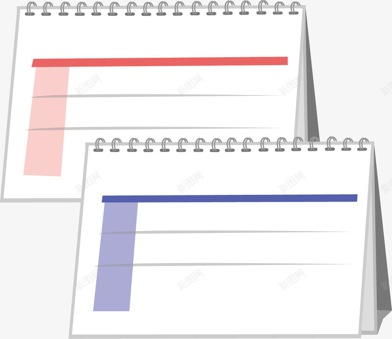 台历矢量图ai免抠素材_新图网 https://ixintu.com png 台历 日历 皮质台历 矢量图 矢量素材