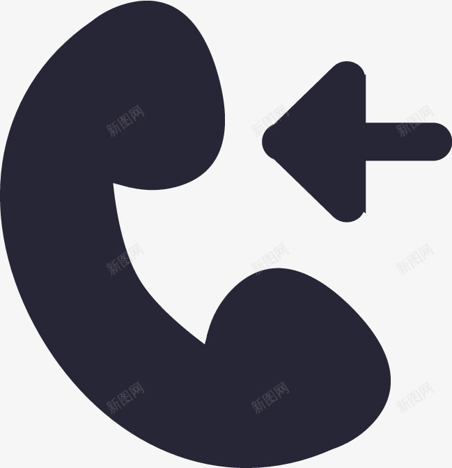 面型图标1电话回拨png_新图网 https://ixintu.com 面型图标1电话回拨