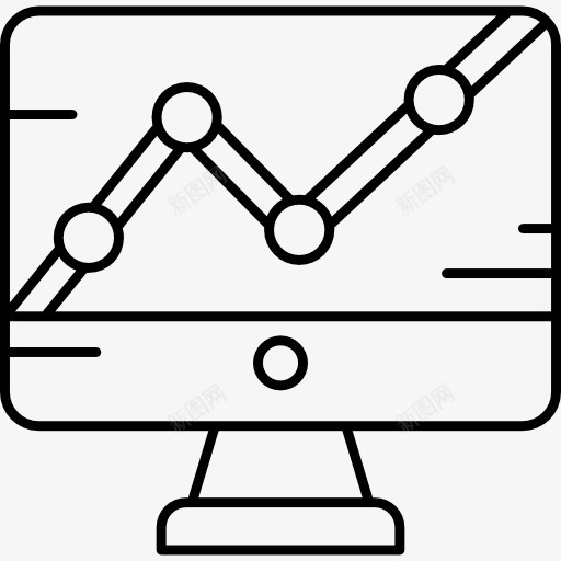 SEO性能图标png_新图网 https://ixintu.com 图形 技术 统计 计算机屏幕 计算机监控