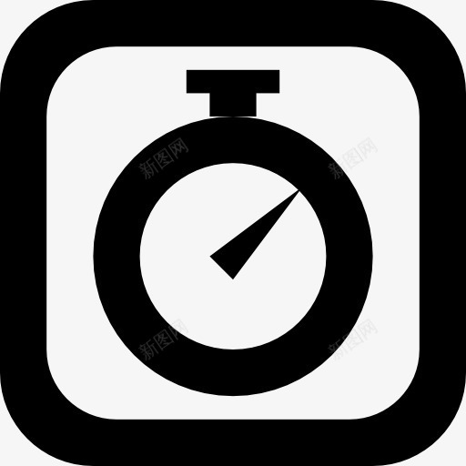定时器图标png_新图网 https://ixintu.com 定时器 工具和用具 接口 时钟 时间 闹钟