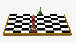 黑白象棋盘素材