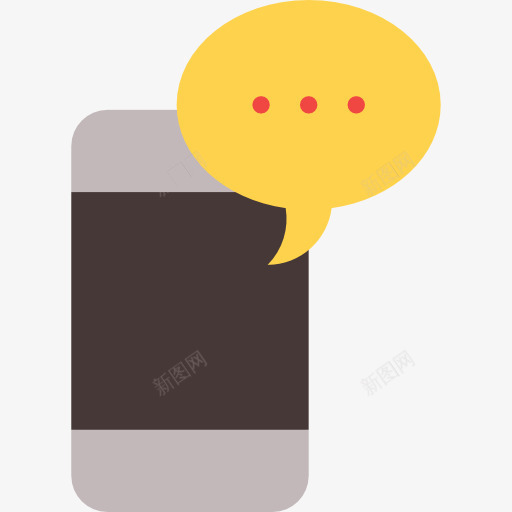 电话图标png_新图网 https://ixintu.com 手机 技术 气泡 电话 语音气球