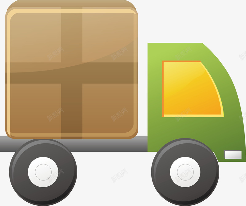 专用运货卡车png免抠素材_新图网 https://ixintu.com 专用 卡车 方便 海外购 运货