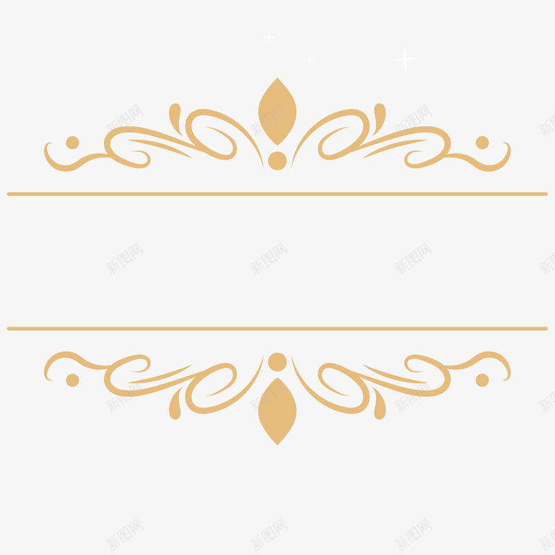 金色装饰png免抠素材_新图网 https://ixintu.com 创意设计 装饰 装饰素材 金牌卖家 金色底纹 食品装饰